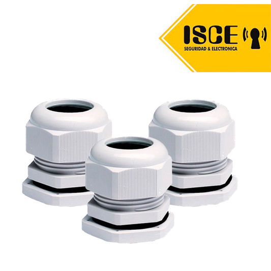 HONT PRENSA ESTOPA PG-25 (CABLE 18-25) NYLON GRIS IP68