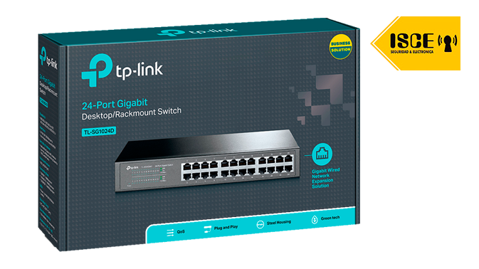TP-LINK SWITCH 24P GIGABIT ESCRITORIO