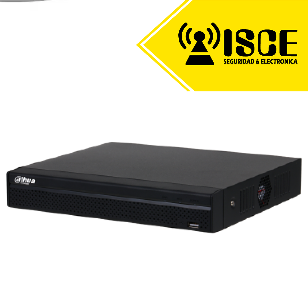 DAHUA NVR NVR4116HS-4KS3 GRABADOR NVR - LITE 16CH 1HDD
