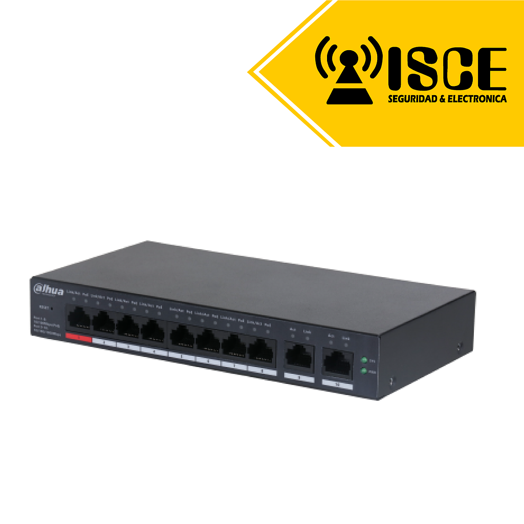 DAHUA DH-CS4010-8ET-110 CLOUD SWITCH POE 8P POE 110W