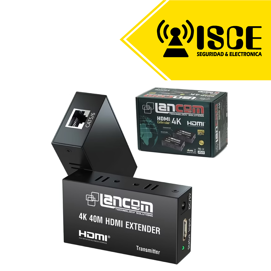 LACOM EXTENDER HDMI 4K 40M