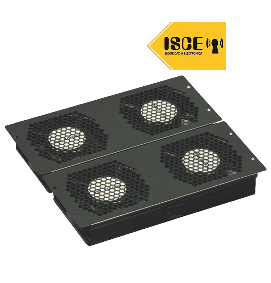 KIT DE 4 VENTILADORES PARA GABINETE DE PISO
