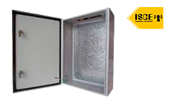 NAVIA TABLERO METALICO ADOSABLE HERMETICO C/PLACA DE ACERO IP65 400X300X200MM