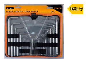 UYUSTOOLS LLAVE ALLEN Y TORX 20PCS