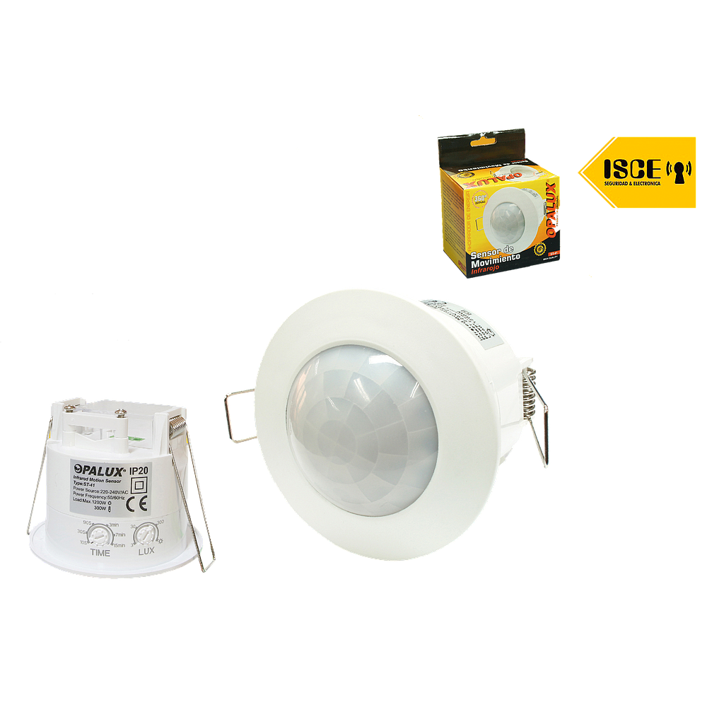 OPALUX SENSOR DE MOV. 120X360 P/CIELO RAZO