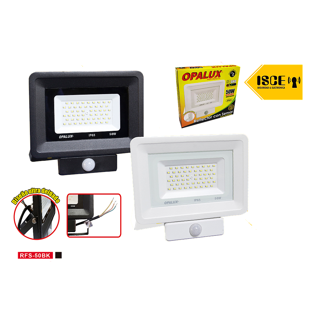 OPALUX REFLECTOR SLIM 13LED SMD 850LM 10W 185-265V AC