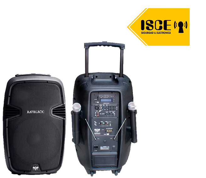 BATBLACK AMPLIFICADOR C/DISPLAY DIGITAL YRADIO FM ENTRADA