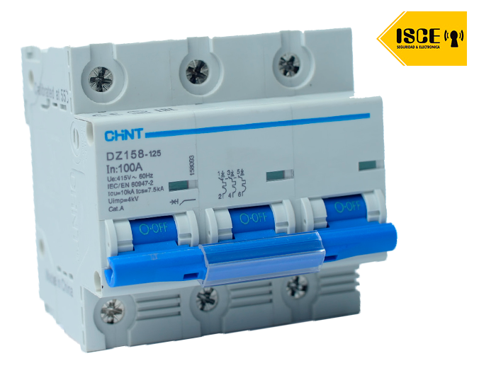 CHINT INTERRUPTOR TERMOMAGNETICO 3x100A 10KA