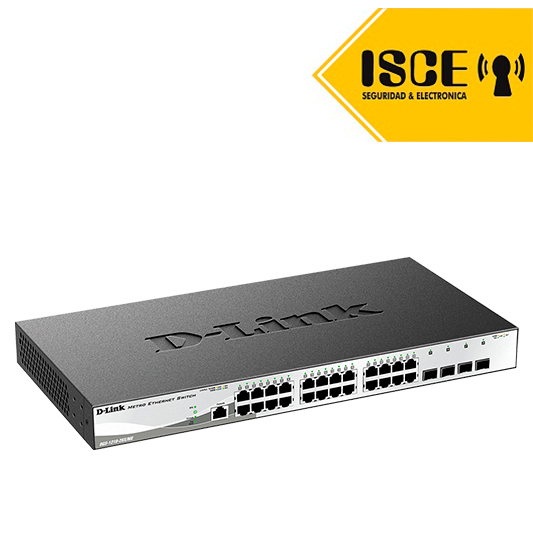 D-LINK SWITCH 24 PORTS +4P SFP+