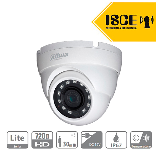 DAHUA DH-HAC-HDW1000MN-S3 HDCVI DOMO METAL 1MP IR30 IP67