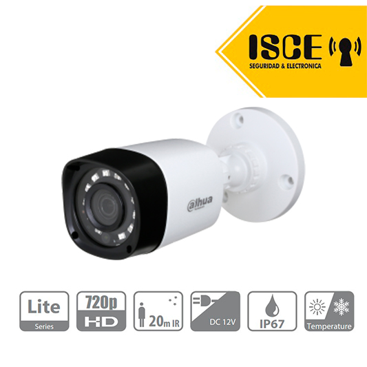 DAHUA DH-HAC-HFW1000RN-S3 HDCVI BULLET 1MP IR20 IP66