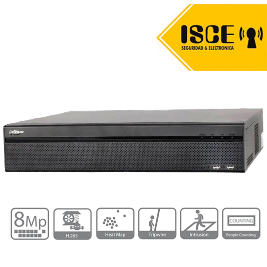 DAHUA DHI-NVR4432-4KS2 NVR 32CH 12MP 200MBPS H265 4HDD