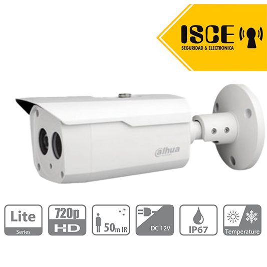 DAHUA DH-HAC-HFW1100BN-0280B-S3 HDCVI TUBO 1MP IR50 IP67