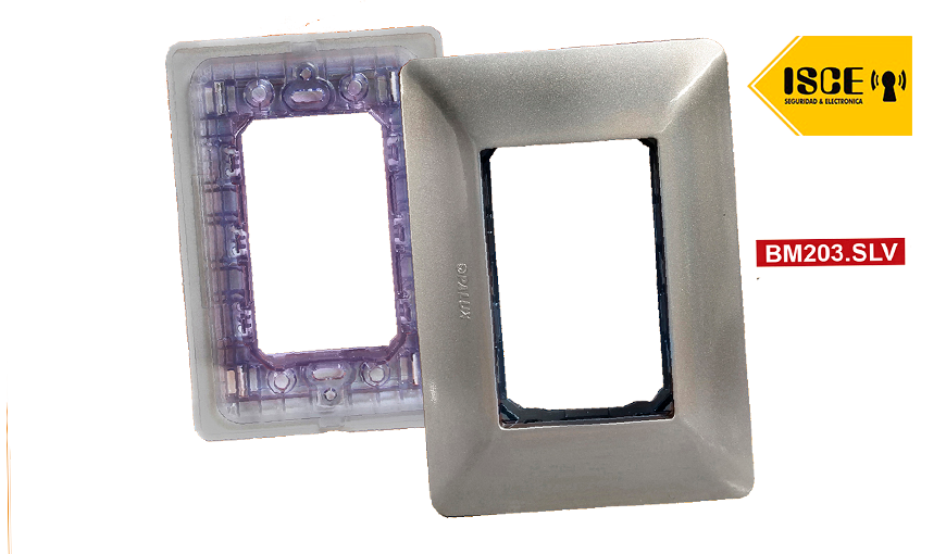 OPALUX PLACA CON SOPORTE SILVER MASTER 200