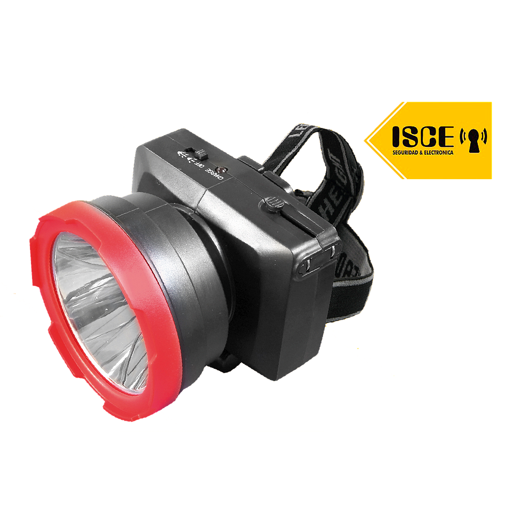 OPALUX LINTERNA LED FRONTAL 2 TIEMPOS 5W ALTA, BAJA