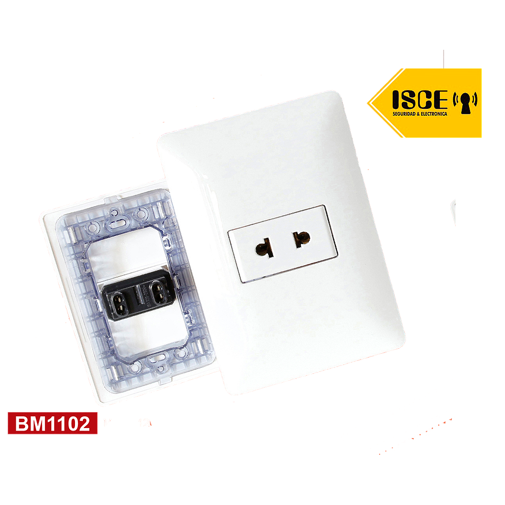 OPALUX TOMACORRIENTE SIMPLE UNIVERSAL 15A 