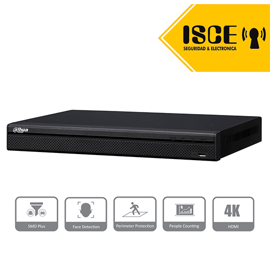 DAHUA DHI-NVR4208-8P-4KS2 NVR 8CH 200MBPS 2HDD 8P-POE