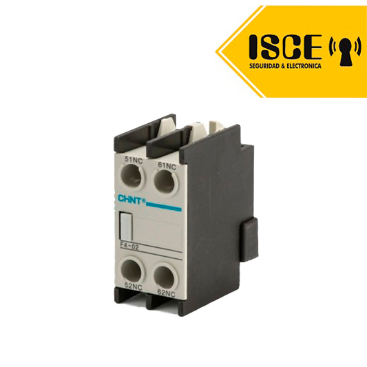 CHINT CONTACTO AUXILIAR FRONTAL 1NA+1NC P/CONTACTOR 9 95A 3SC8 1F4 11