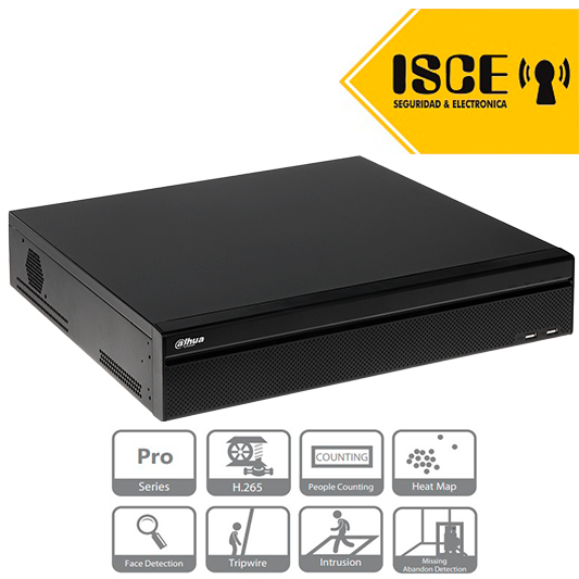 DAHUA DHI-NVR5832-4KS2 NVR DE 32CH 12MP 320MBPS 8HDD