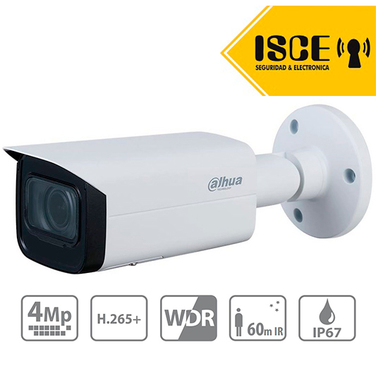 DAHUA IPC-HFW2431TN-ZS-S2 CAMARA IP TUBO 4MP