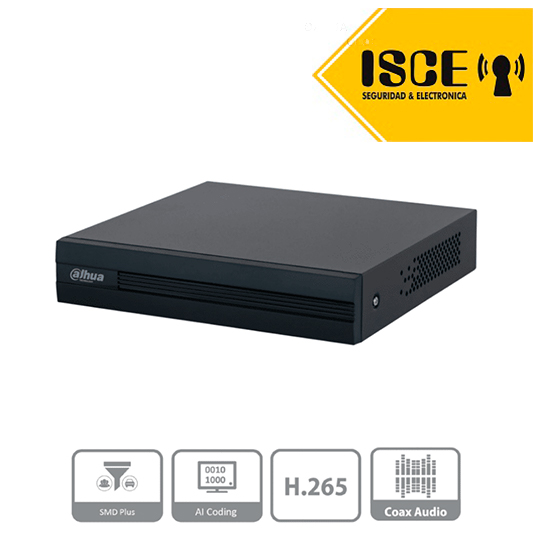 DAHUA DH-XVR1B08-I DVR 8CH WIZSENSE 720P H.265+ 1HDD