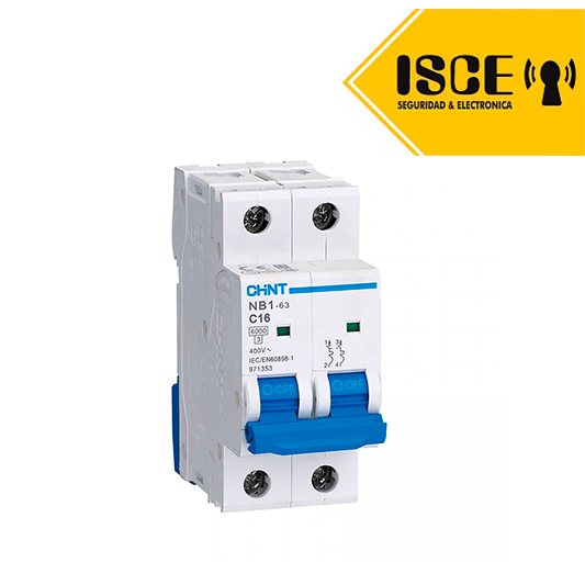 CHINT INTERRUPTOR TERMOMAGNETICO 2x50A 6KA