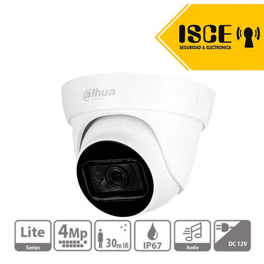 DAHUA DH-HAC-HFW1400TLN-A HDCVI DOMO 4MP  IR30 C/MICRO