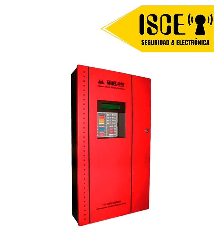 MIRCOM PANEL DIRECCIONABLE 3 LAZOS FX-351-LDR + EXPANSOR DE 2 LAZOS SECUTRONALCN-252, KIT DE SOLUCION DIRECCIONABLE DE 378 PUNTOS