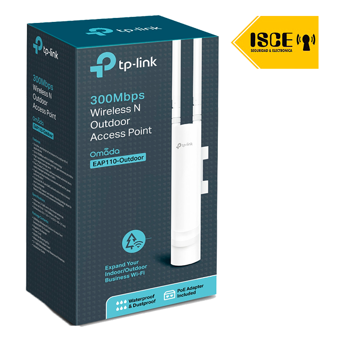 TP-LINK ACCESS POINT INALAMBRICO N300 EXTERIOR