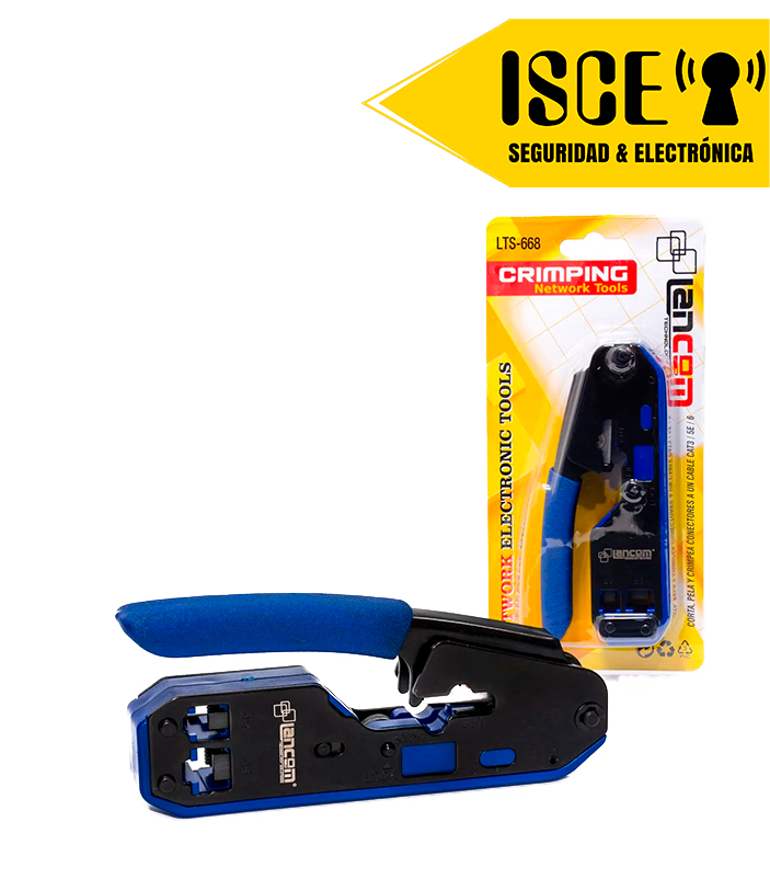 LANCOM CRIMPING TOOL RJ45 RJ11 METAL CON MANGO PLASTICO