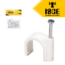 UYUSTOOLS GRAPA PARA CABLE BLANCO 8MM 100UN SET