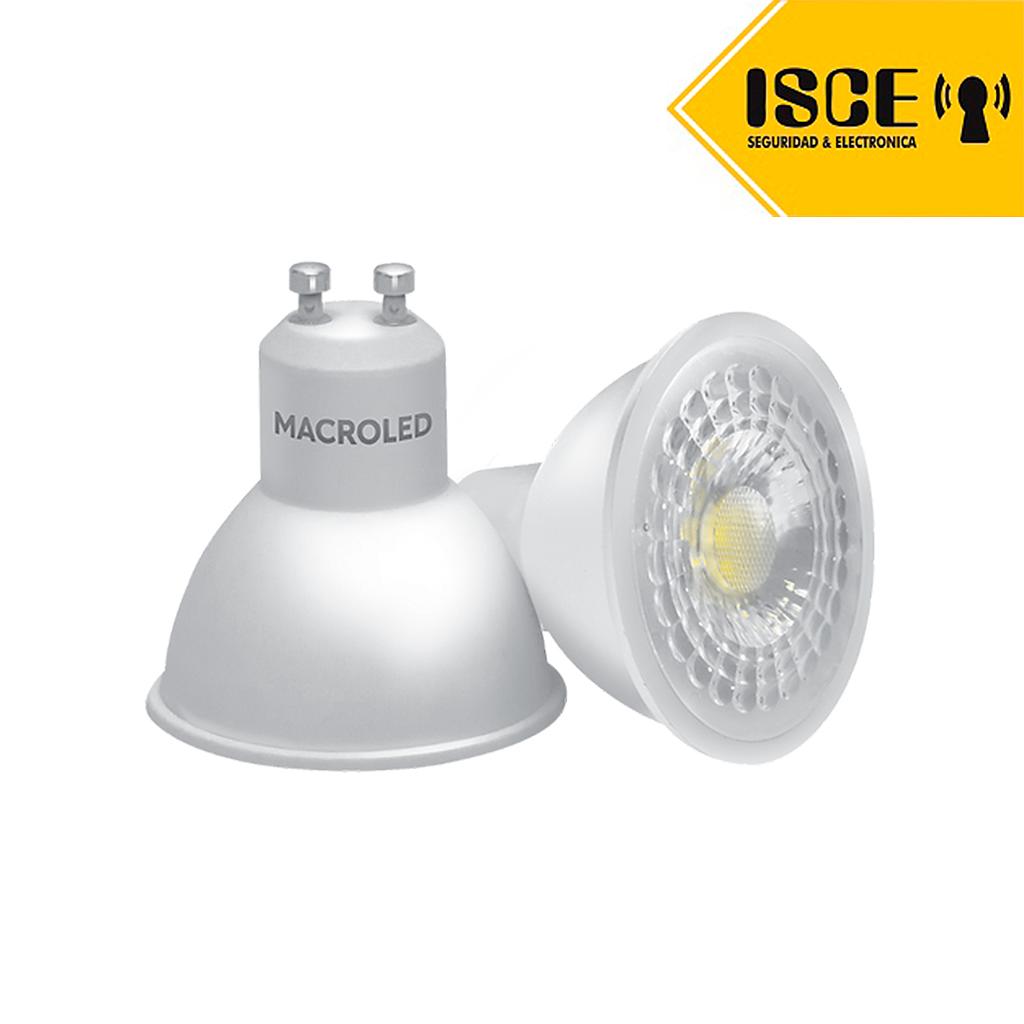 MACROLED DICROICO LED 7W AC220-240V GU5.3 CALIDO 3000K SPD1500V 38°