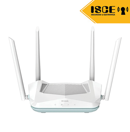 D-LINK ROUTER EAGLEPRO AI R15 AX1500 WIFI6 GIGABIT 4 ANTENAS