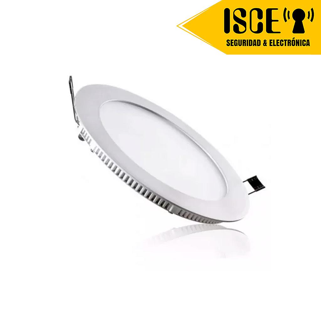 MACROLED PANEL CIRCULAR EMPOTRABLE 12W AC85-265V LUZ CALIDO 3000K