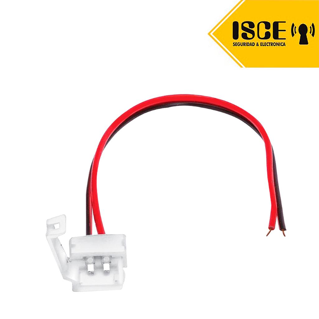 MACROLED CONECTOR CON CABLE PARA CINTA LED 5050 MONOCROMATICA