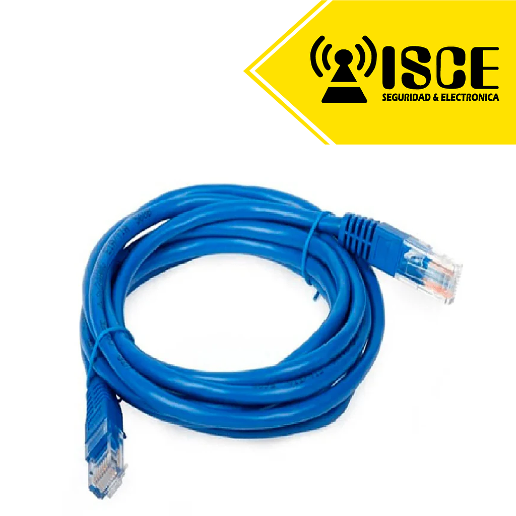 SATRA PATCH CORD SLIM CAT 6 2M AZUL