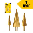 UYUSTOOLS BROCA PARA METAL ESCALONADA 3PCS