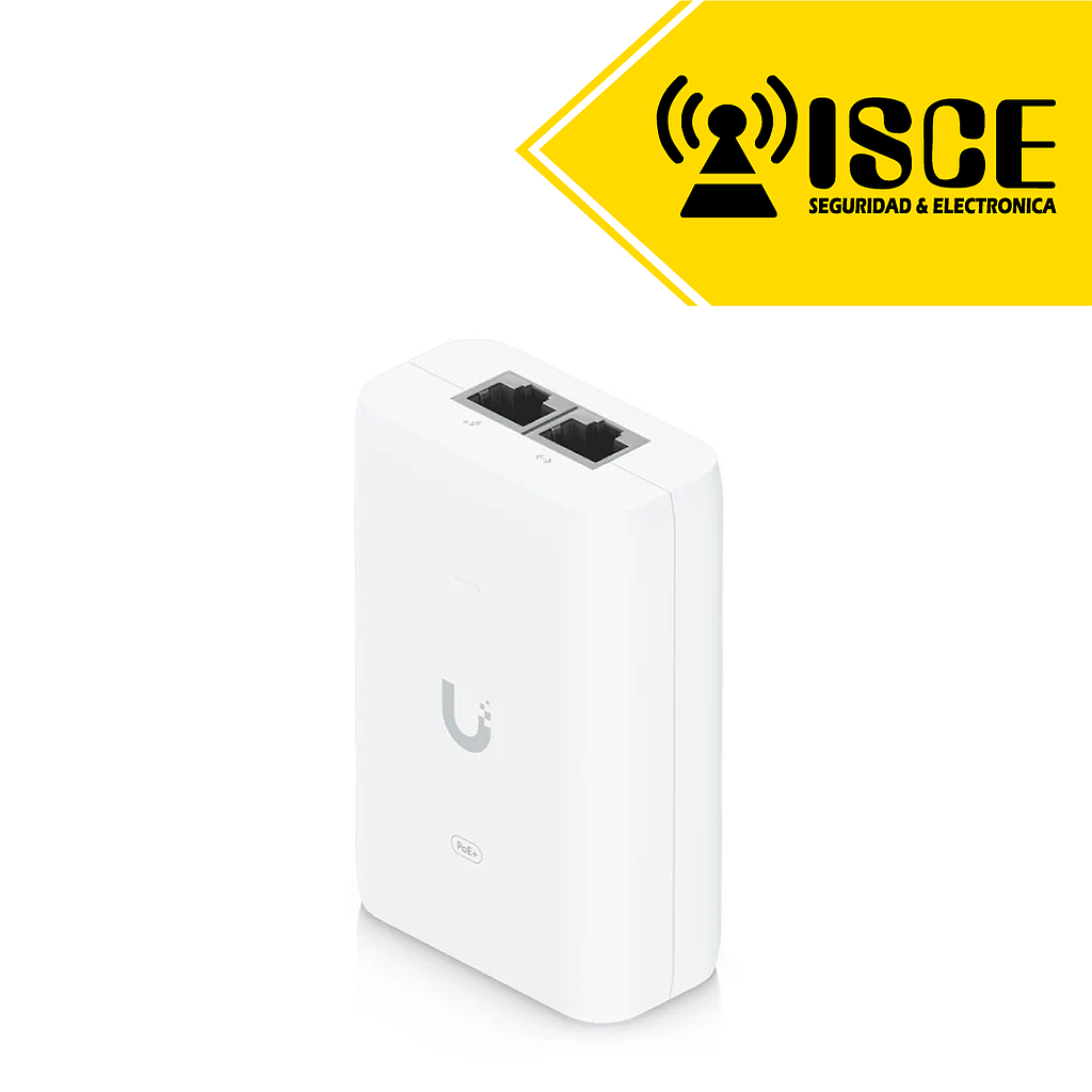 UBIQUITI ADAPTADOR POE + CON POTENCIA DE SALIDA DE 30W 48V DC A 0.65A