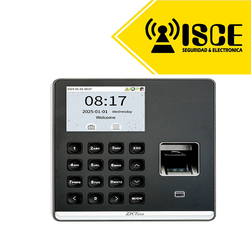 ZKTECO CONTROL DE ASISTENCIA HUELLA TARJETA HUELLA WIFI SOFTWARE CLOUD ZLINK