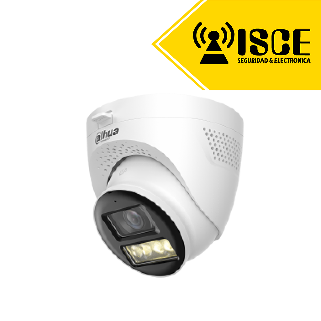 DAHUA HAC-HDW1500TQN-IL-T HDCVI DOMO 5MP DUAL LIGHT 40M C/MICRO IP67