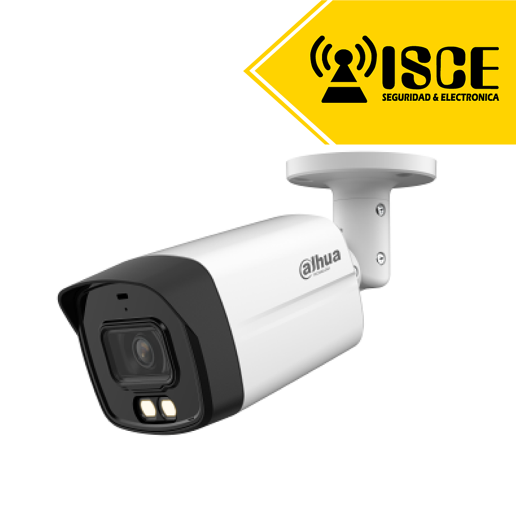 DAHUA HAC-HFW1200TLMN-IL-A HDCVI TUBO 2MP SMART DUAL LIGHT 40M C/MICRO IP67