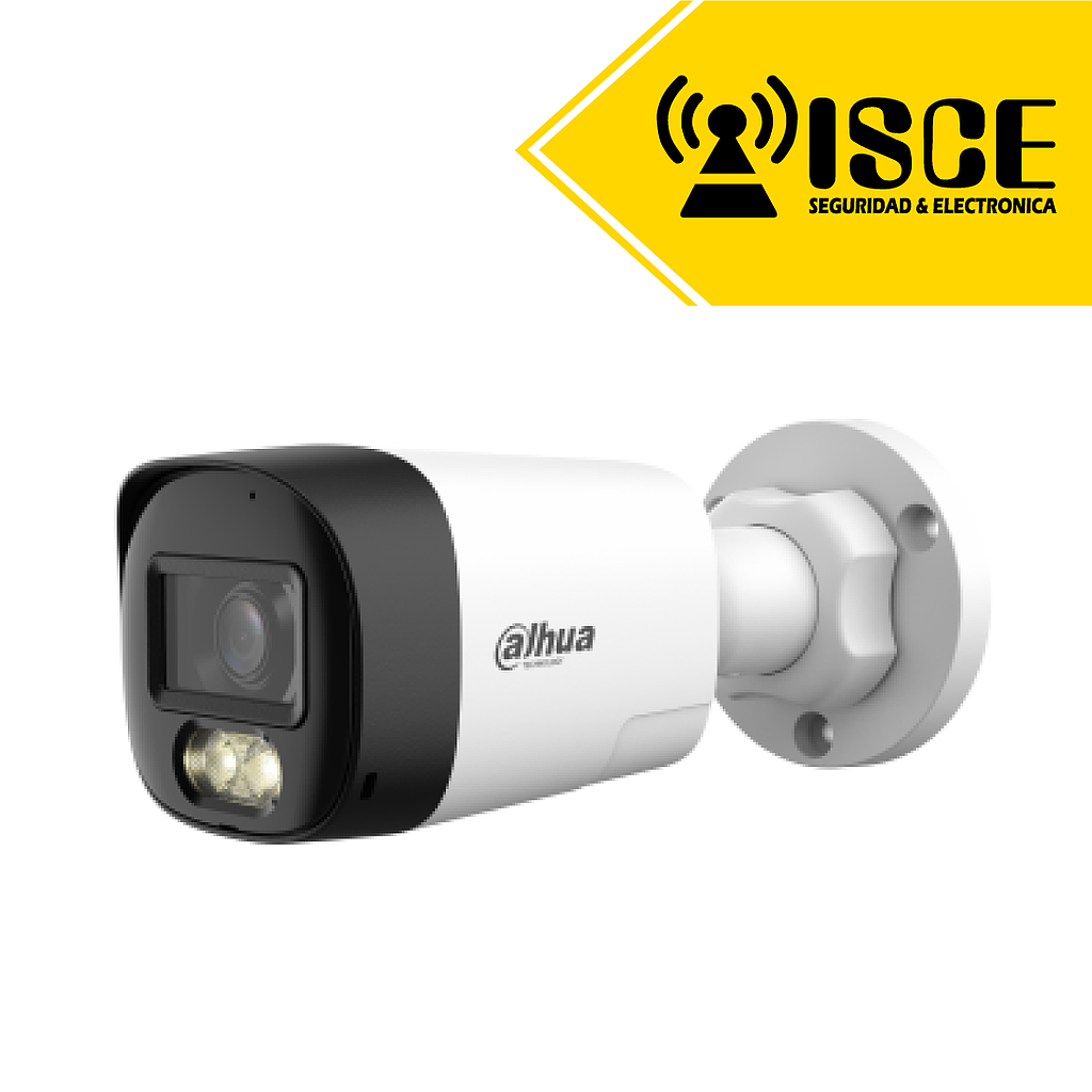 DAHUA HAC-HFW1500RLN-IL-T HDCVI TUBO 5MP DUAL LIGHT 30 AUDIO DOBLE VIA IP67