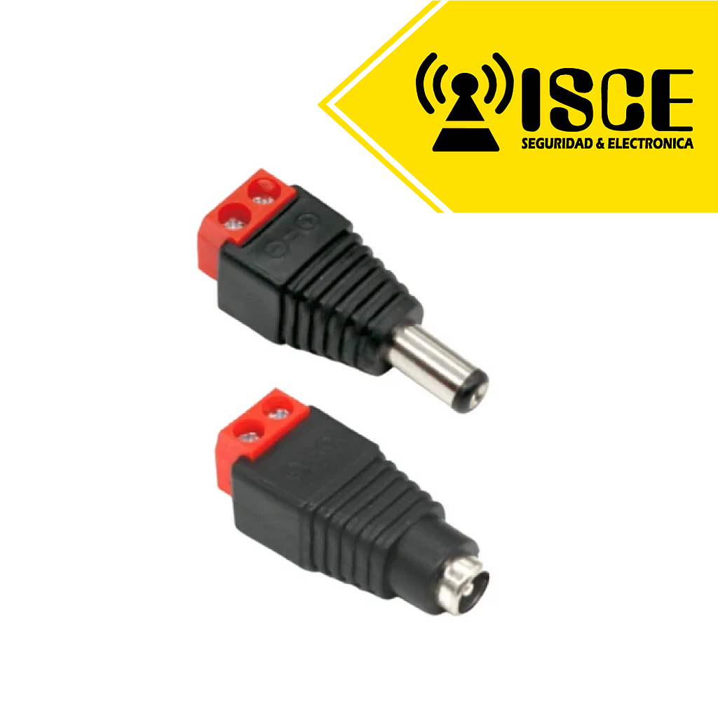 SEATEC CONECTOR DC MACHO Y HEMBRA