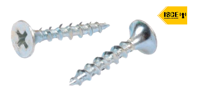 UYUSTOOLS TORNILLO VOLCANITA ZINCADO 6X1&quot; 100UN/SET 