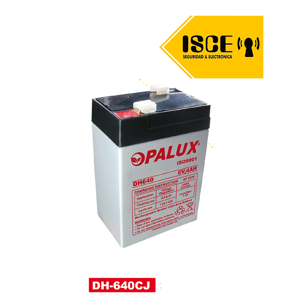 OPALUX BATERIA SECA 6V 4AH 