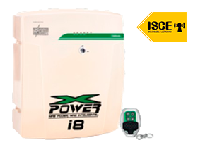 HAGROY ELECTRIFICADOR PARA CERCO ELECTRICO XPOWER i8 SMD 2000MT 220VAC