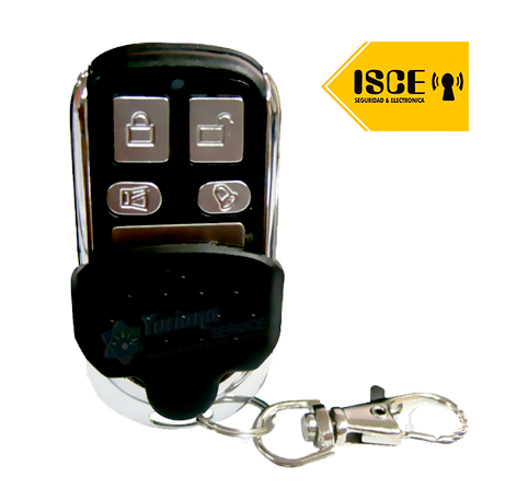 HAGROY PULSADOR INALAMBRICO DE RF 4 BOTONES DE 100MT