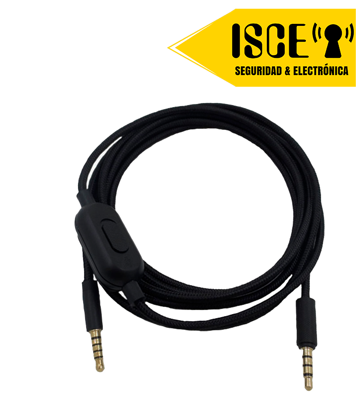 LANCOM CABLE DE AUDIO EXT PLUG -JACK 3.5MM ST 1.8M CODO